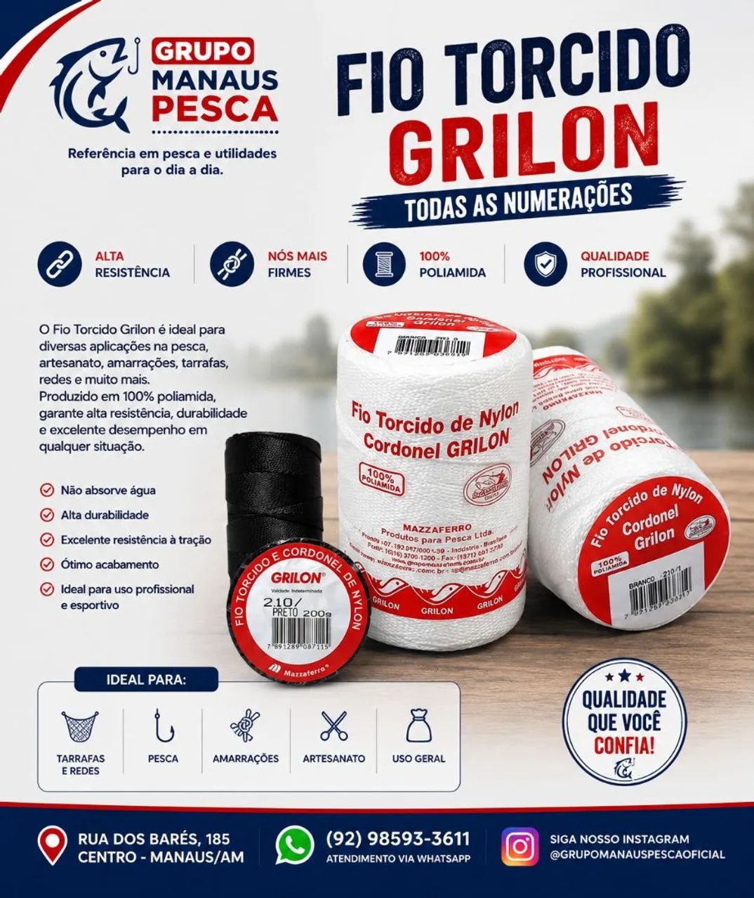 Nylon Torcido Grilon 