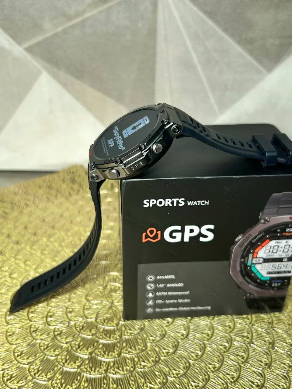 Smartwatch com GPS - Resistência e Tecnologia T-Rex - Foto 4