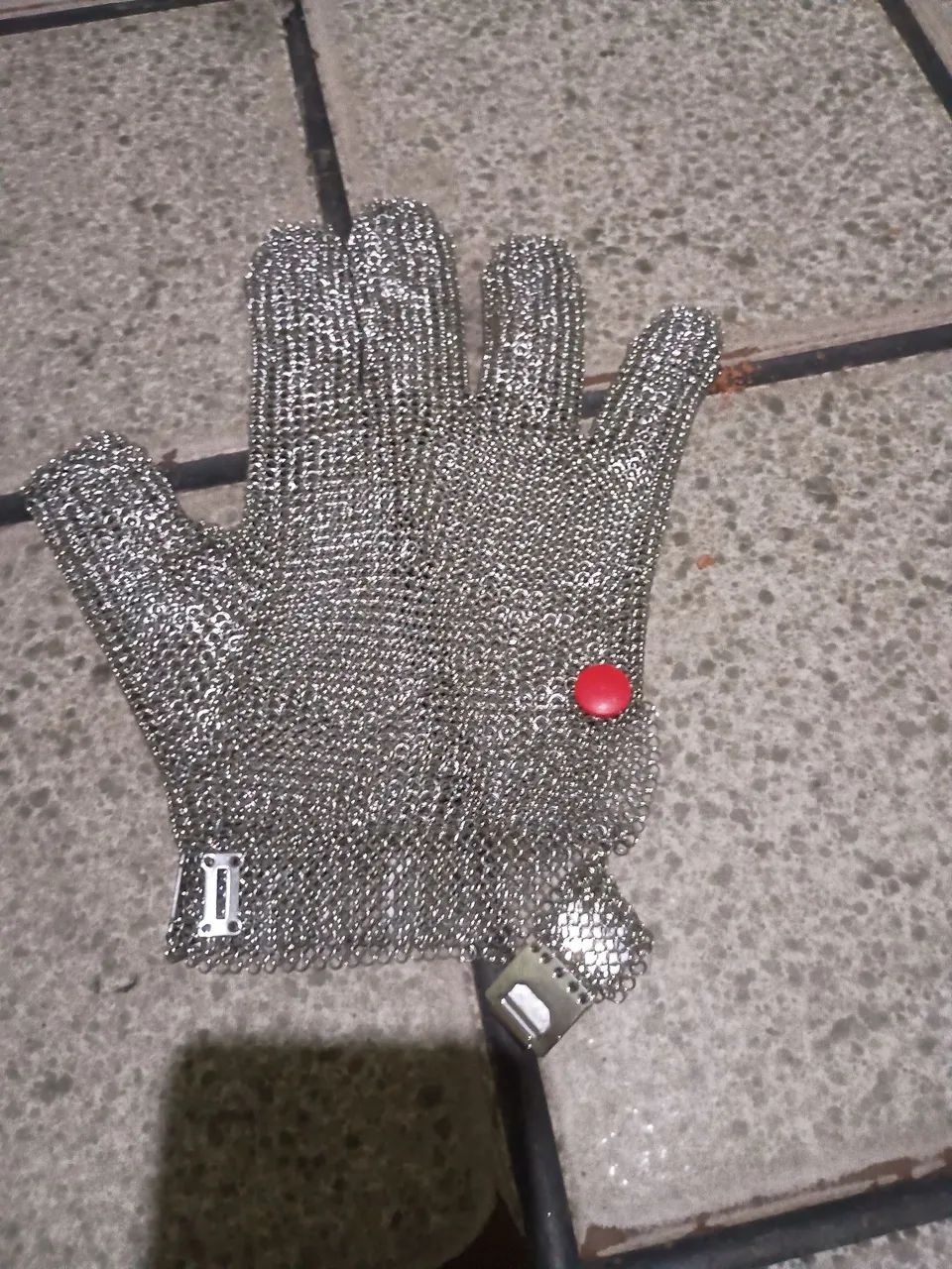 Luva de aço 