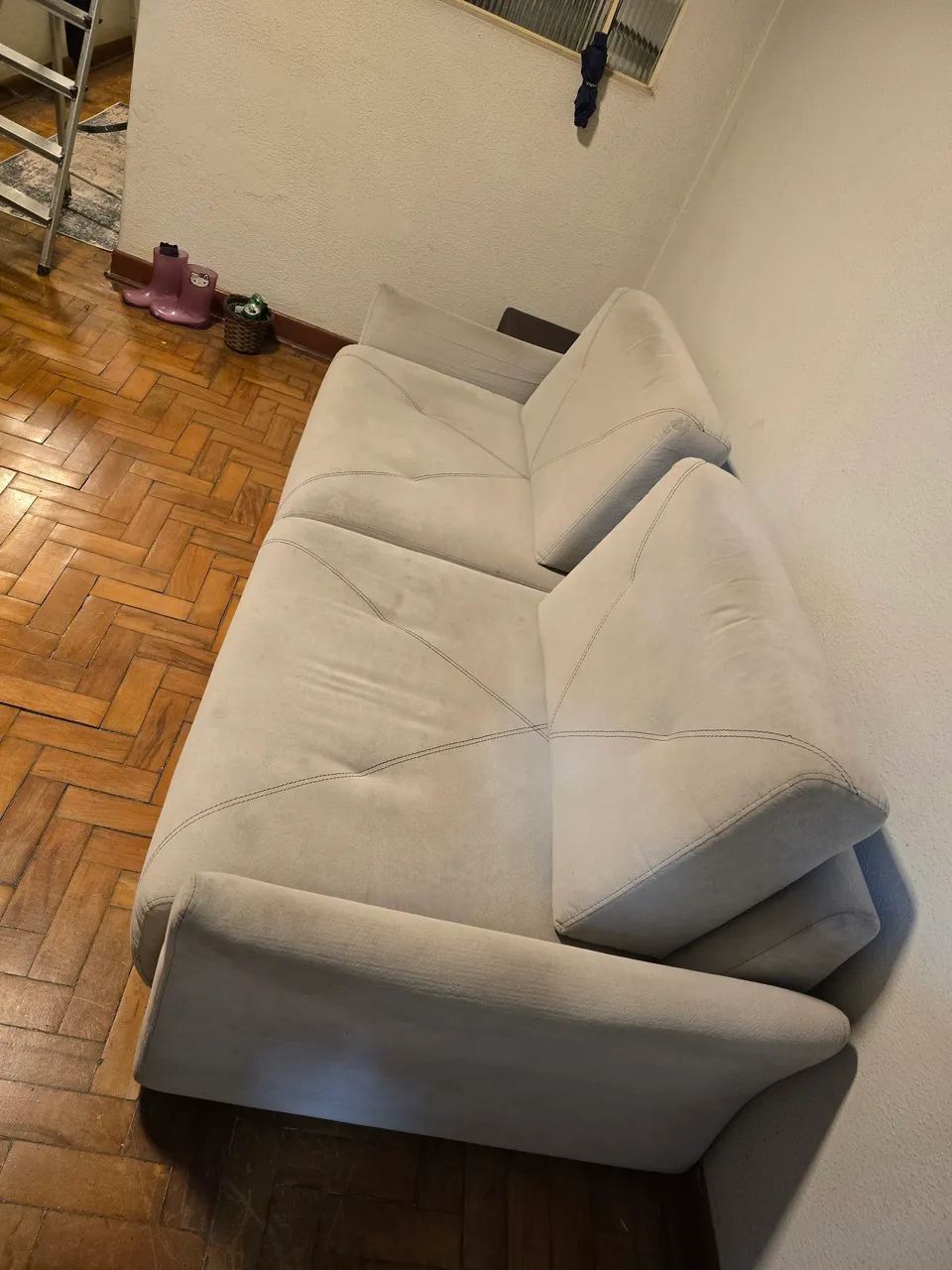 Sofá 3 lugares fixo 2,08 - Foto 3