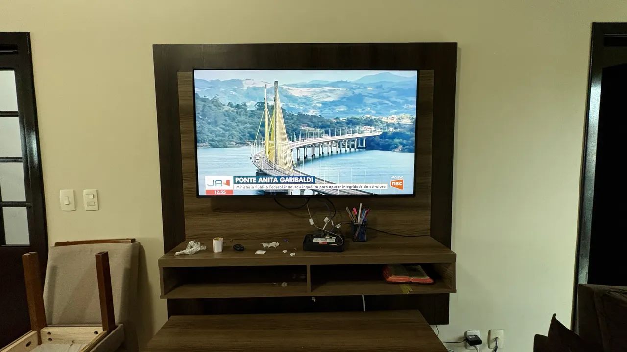 MESA + MÓVEIS DE SALA À VENDA  - Foto 5