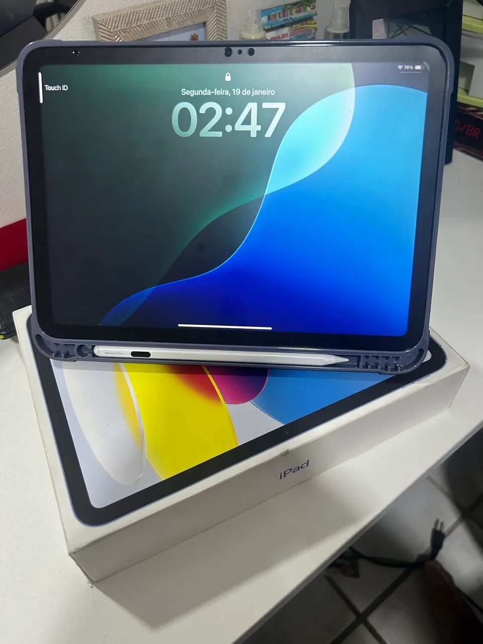 Ipad 10 64GB - Estado de Novo - Na garantia ! - Foto 3