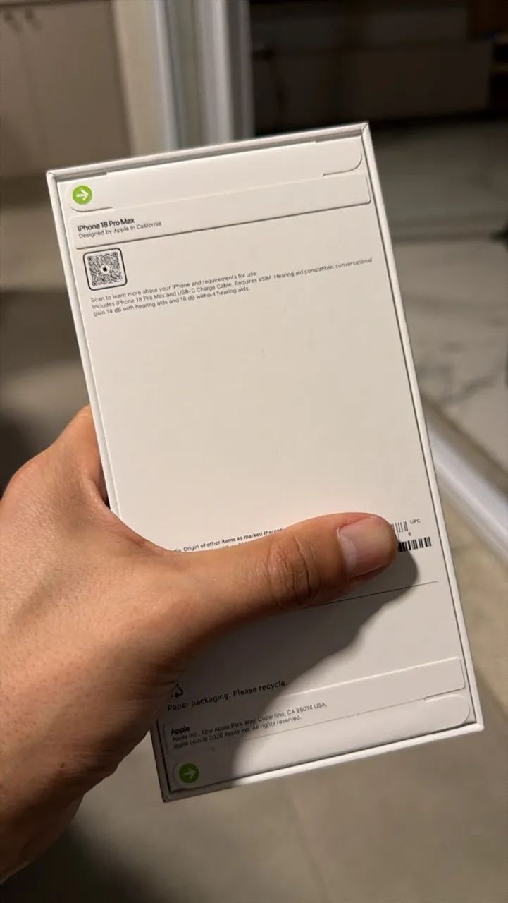Iphone 18 Pro Max 256 Prata LACRADO - Foto 2