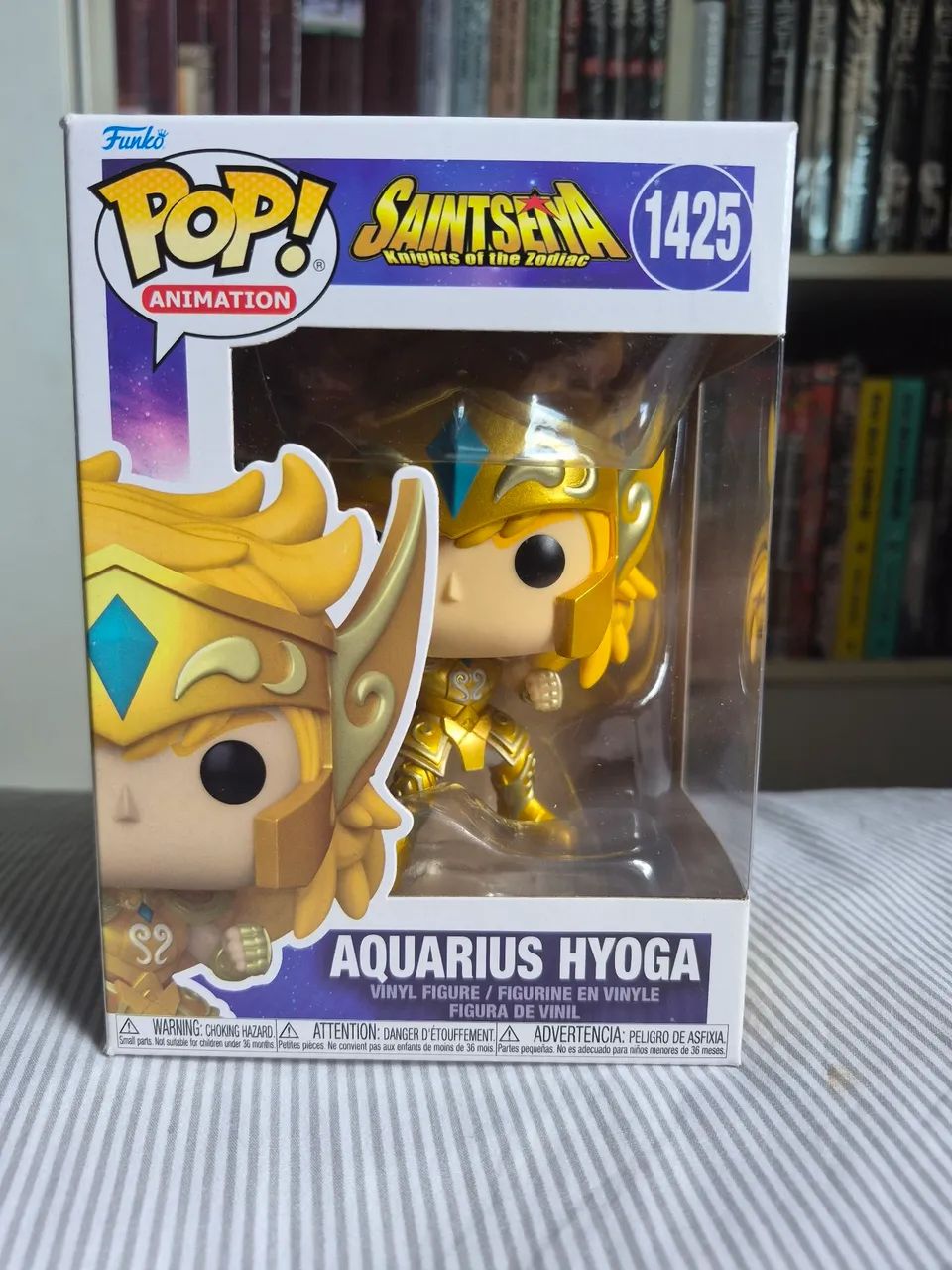 Funko pop Hyoga de Aquário 