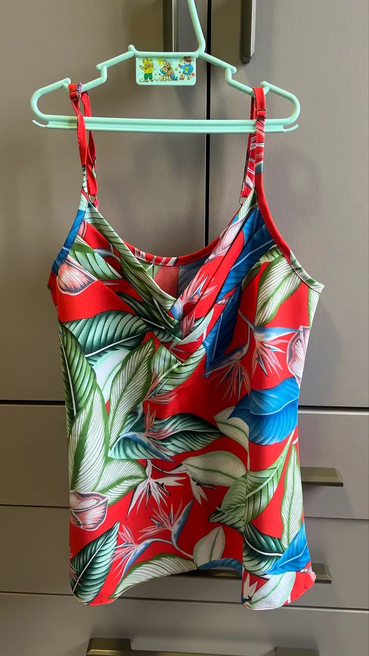 Blusa regata colorida 