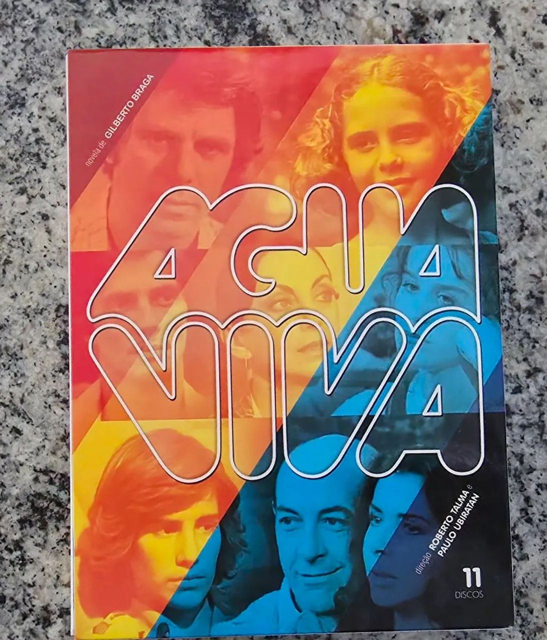BOX DVD NOVELA ÁGUA VIVA