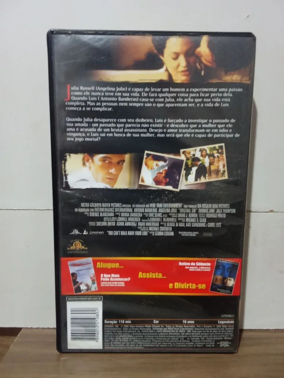 Vhs filme pecado original (legendado) - Foto 2