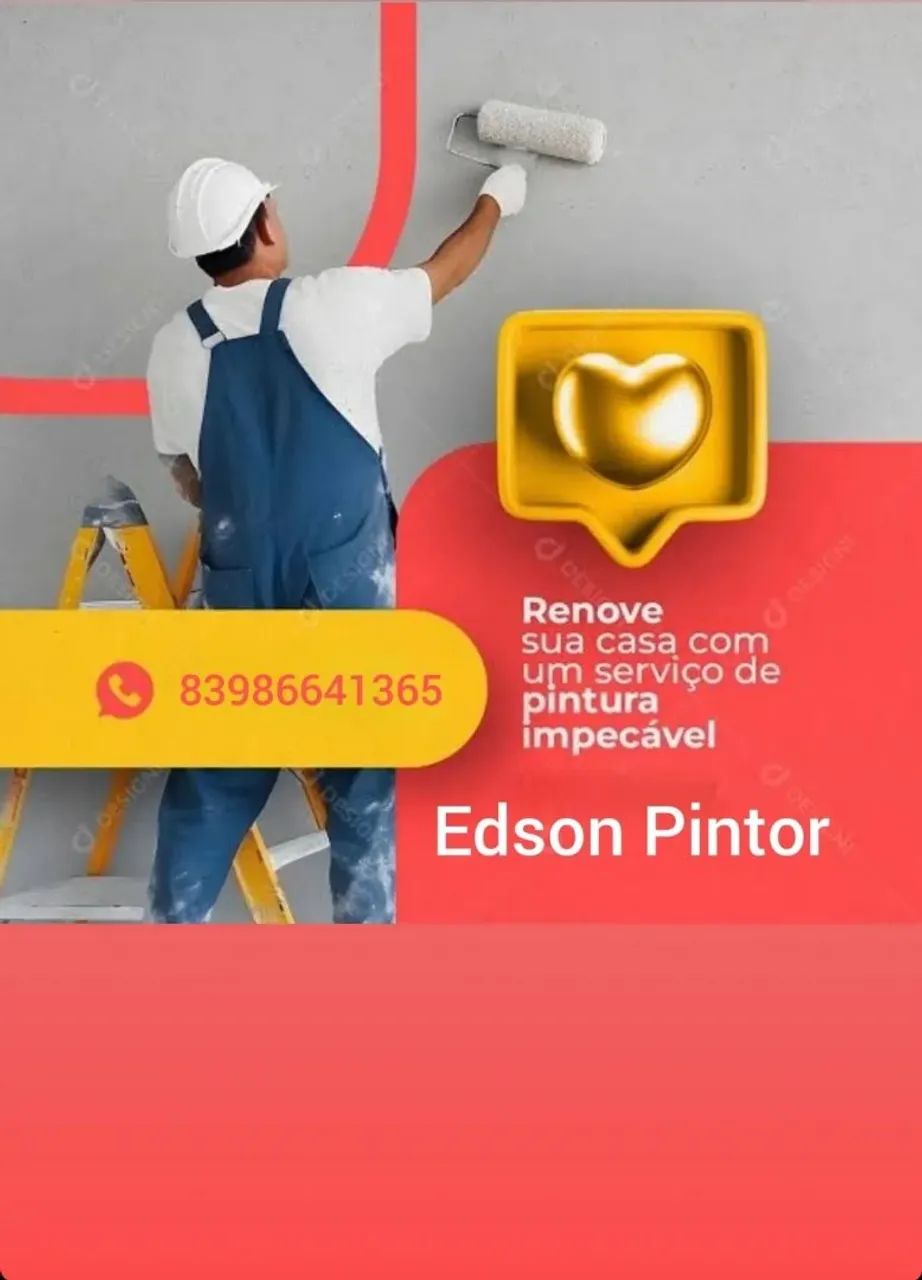 Faço serviço de Pintura 