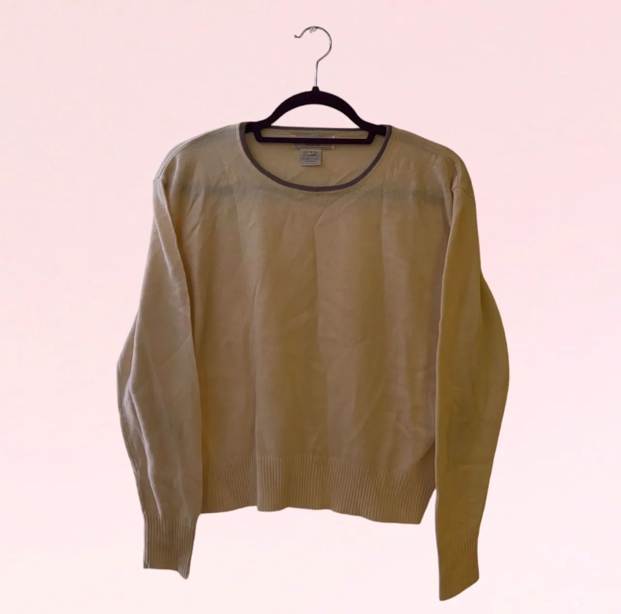 Blusa de Manga Comprida Amarelo Bebê