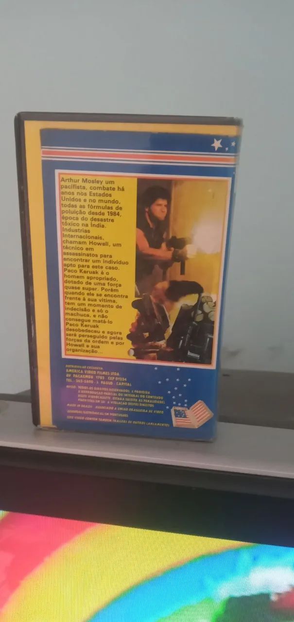 Keruak O exterminador de aço Vhs original  - Foto 3