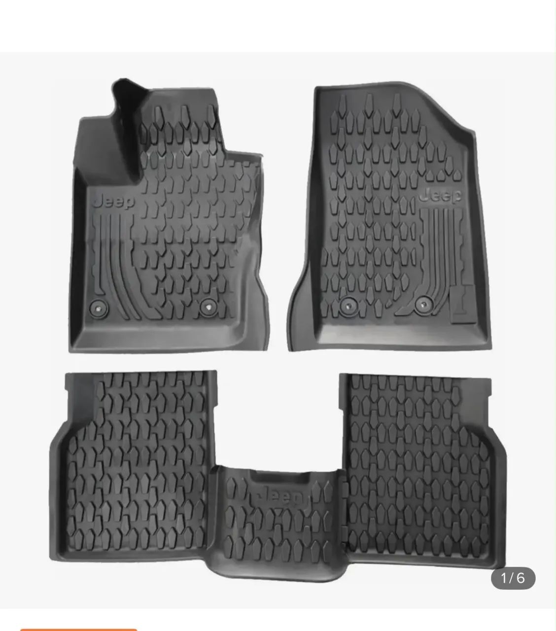 Tapete Individual Com Borda Elevadas Para Jeep Compass - Original Mopar - Foto 5
