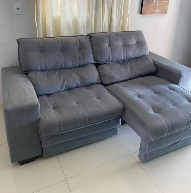 sofa 3 lugares seminovo  - Foto 2