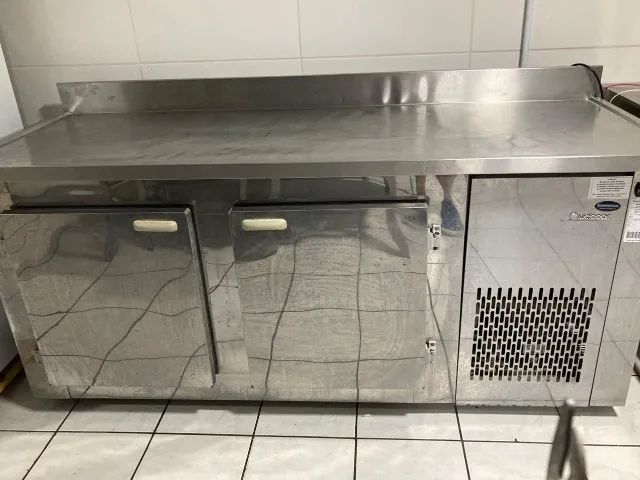Balcão refrigerado usado em bom estado de conservação. - Foto 5