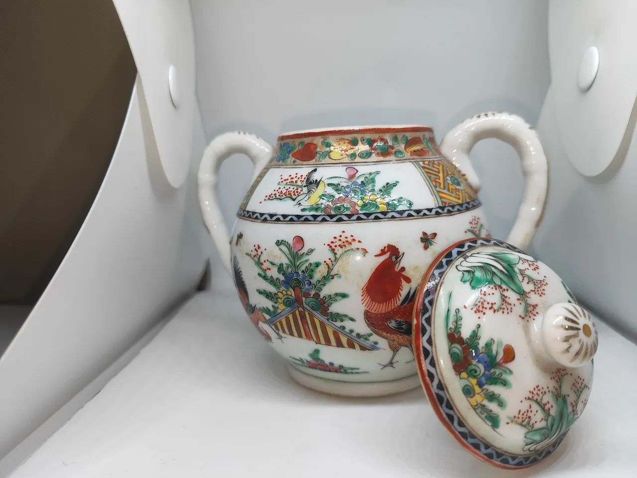 Açucareiro chinês Vintage  - Foto 2