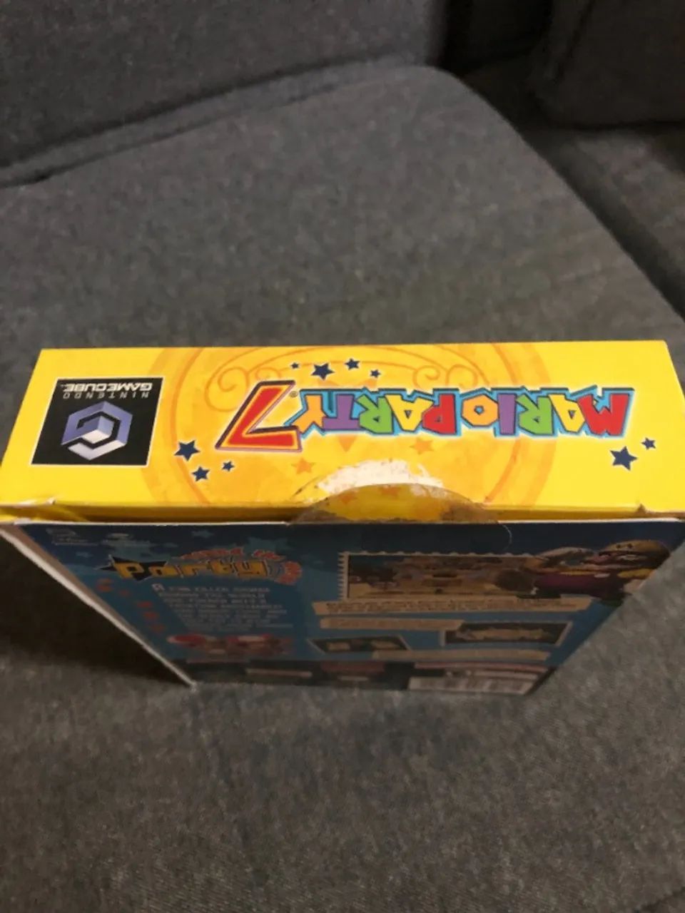 Nintendo Gamecube Mario Party 7 100% Completo Box + Microfone - Foto 5