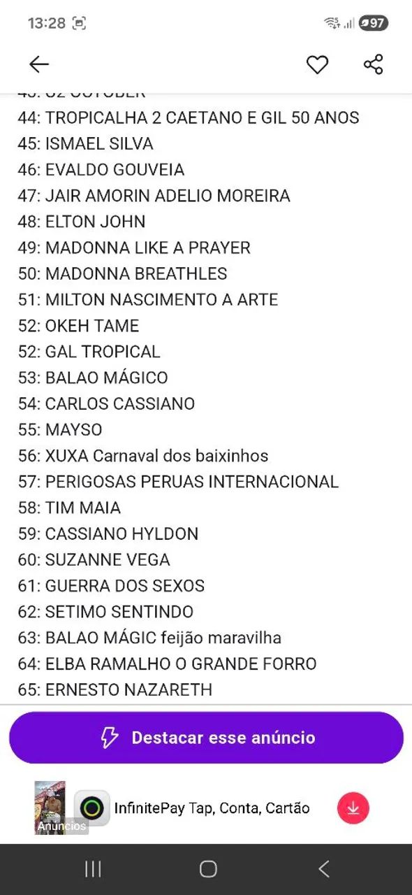 Discos vinil vários títulos, UNIDADE 100,00 - Foto 4