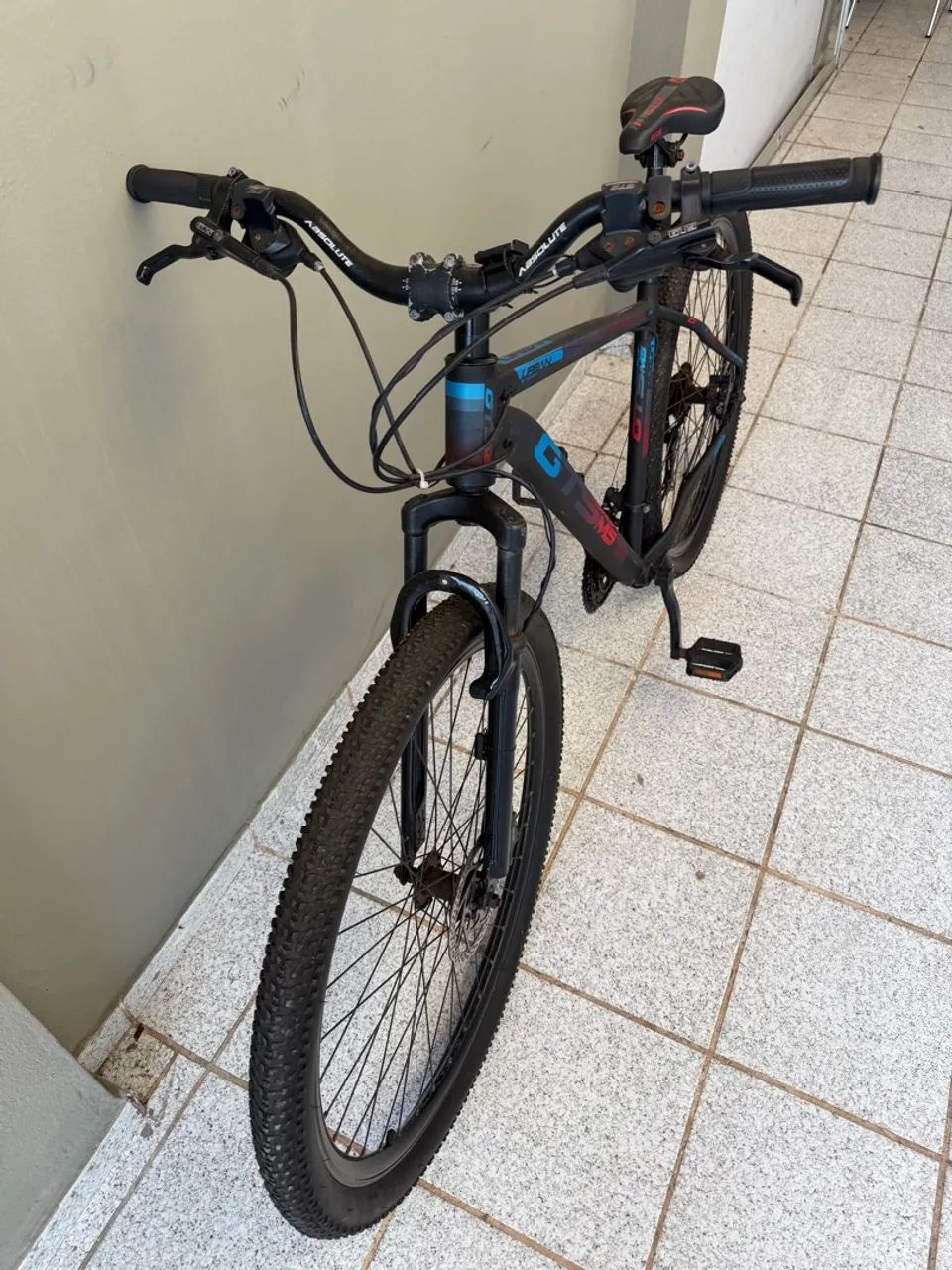 Bicicleta aro 29 GTS PRO M5 preta. - Foto 3