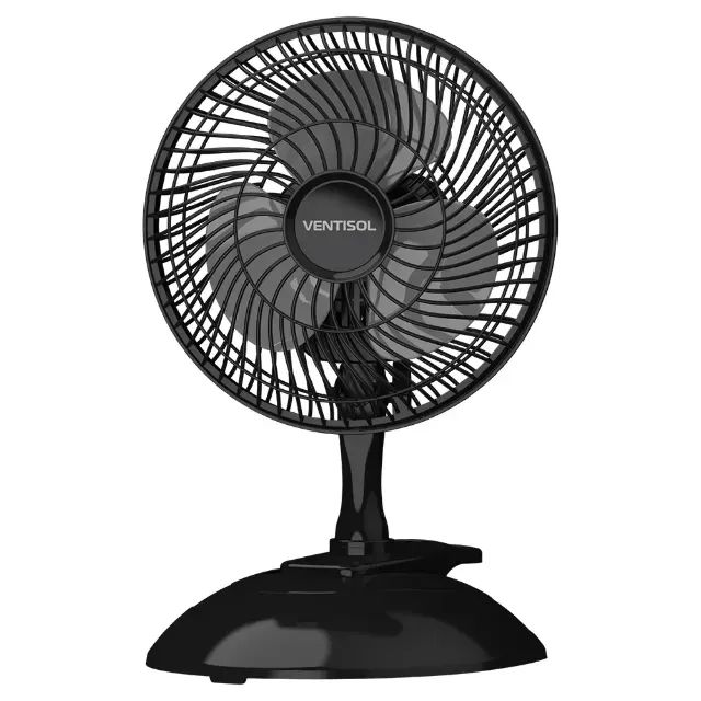 MICRO VENTILADOR 20CM MINI 220V BLACK VENTISOL - Foto 2