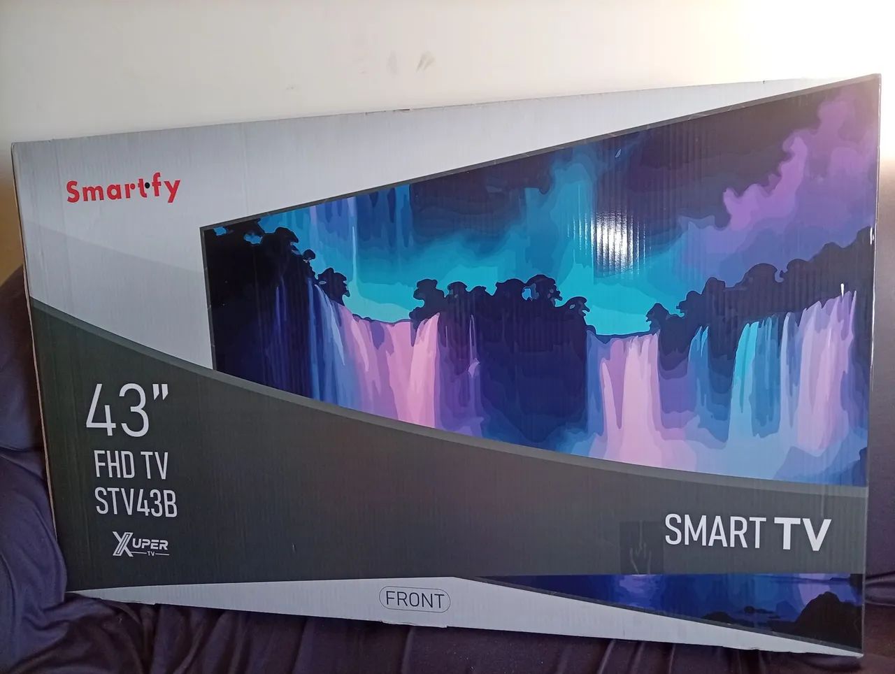 Tv NOVA 43 POLEGADAS SISTEMA ANDROID/ WI-FI/ COAXIAL/ USB/ HDMI/ RJ45/ SUPER TV ...CANAIS  - Foto 5
