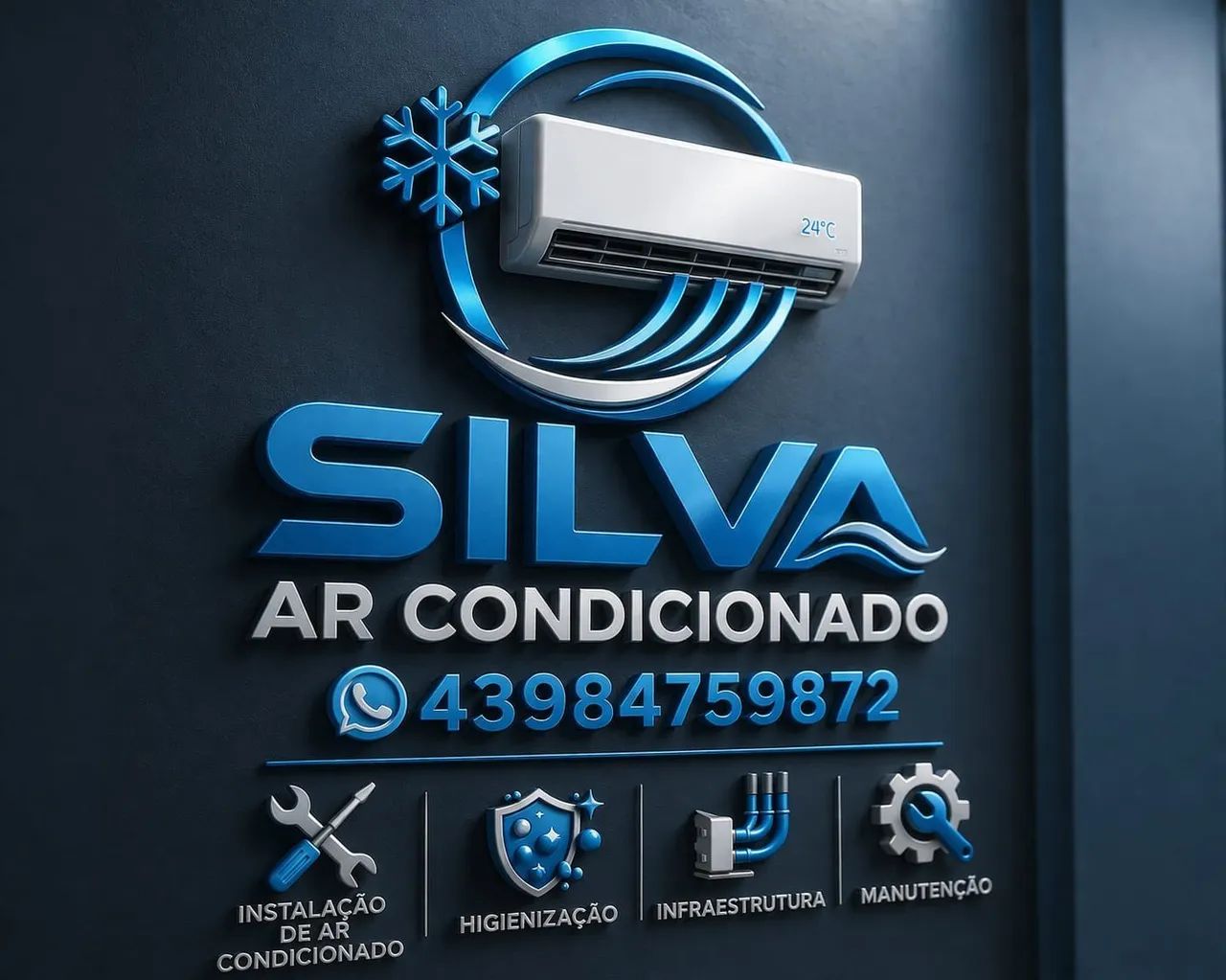 Instalação de ar condicionado 
