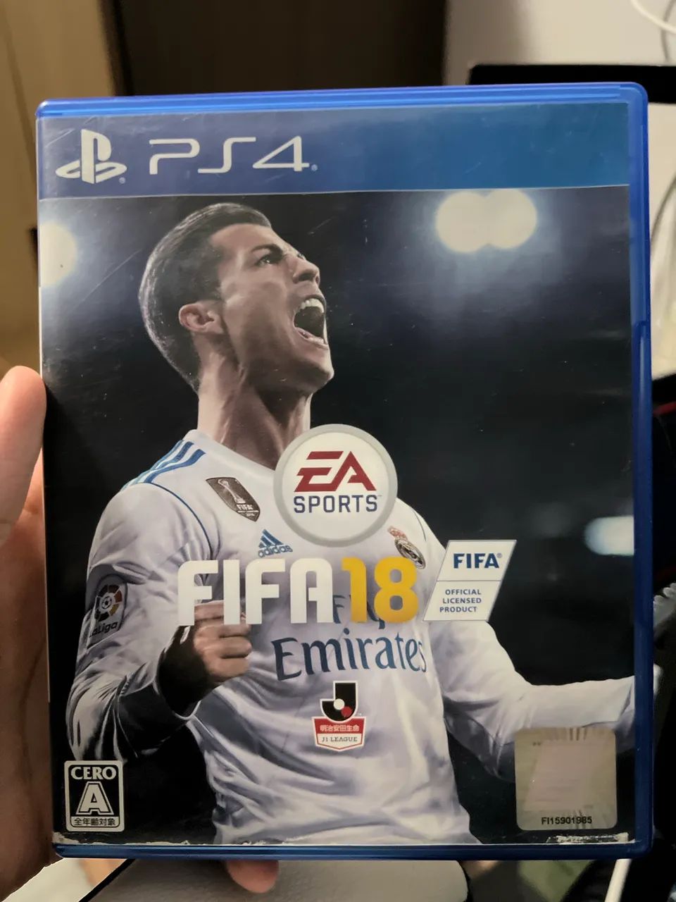FIFA 18 versão japonesa 