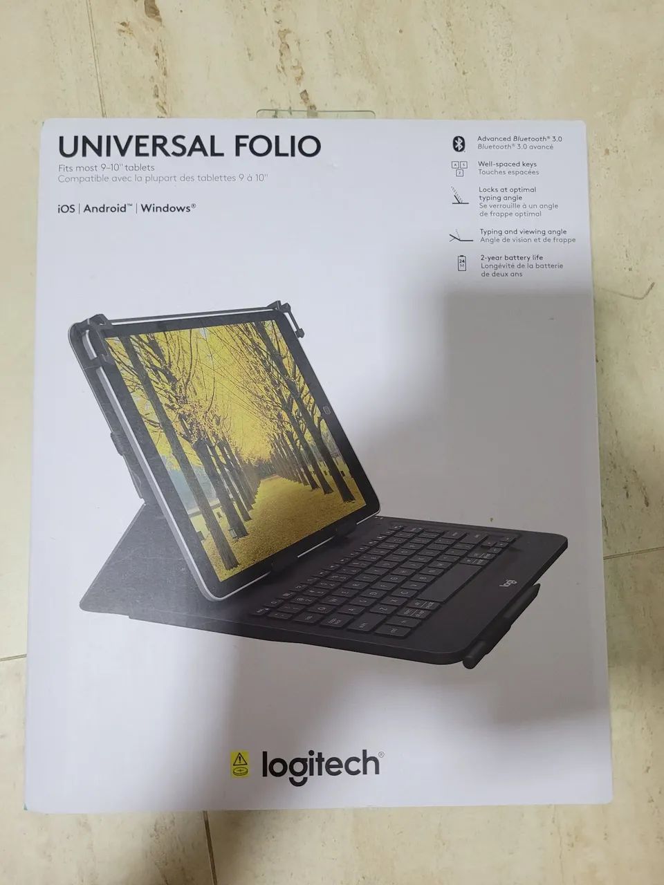 Capa teclado universal Logitech