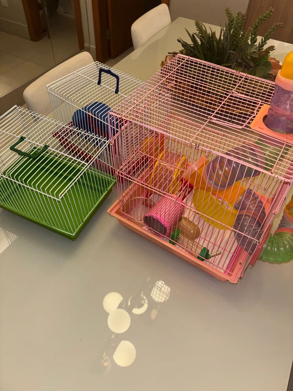 Casa Hamster 2 andares + 2 casas pequenas (+ acessorios) - Foto 4