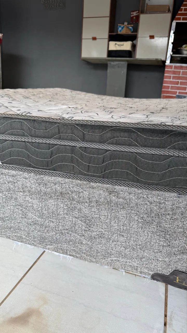 Cama de Casal com Colchão - Foto 2