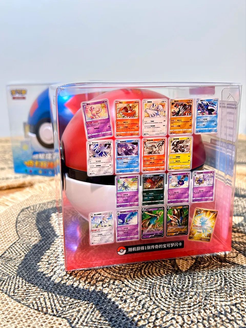Lata Pokemon Pokebola Chinesa Original com packs - Foto 3