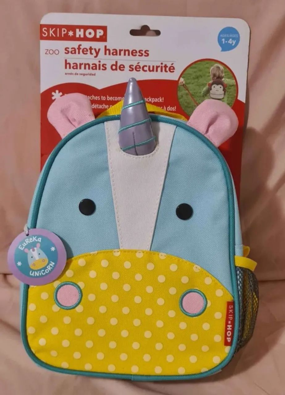 Mini mochila skip hop com guia - Foto 2
