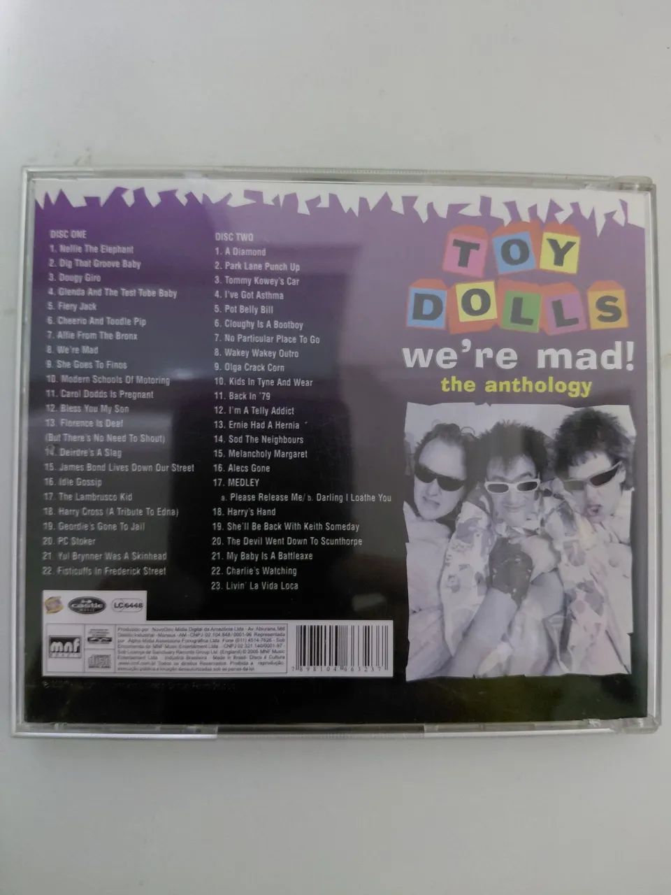 Cd duplo e dvd Toy dolls We're Mad - Foto 2