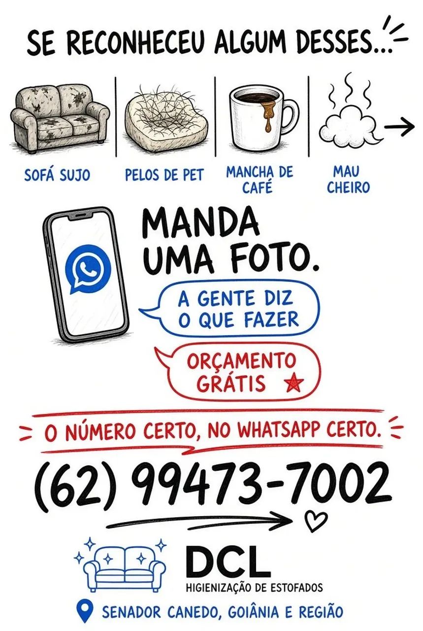 Higienização de estofados/lavagem a seco sofá  - Foto 3