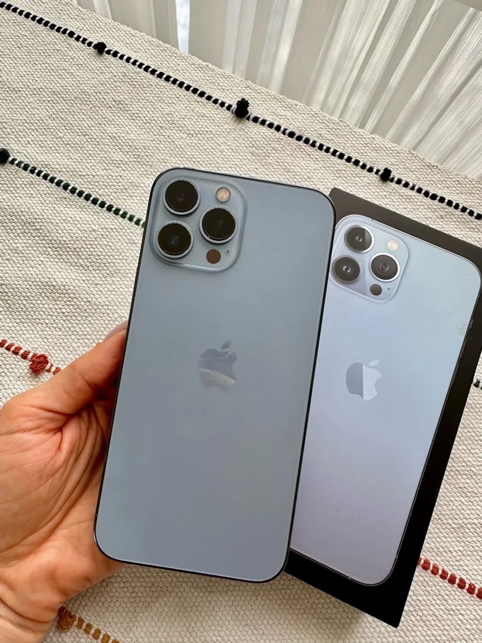 iPhone 13 Pro Max 256GB -Azul Sierra - Celulares e Smartphones