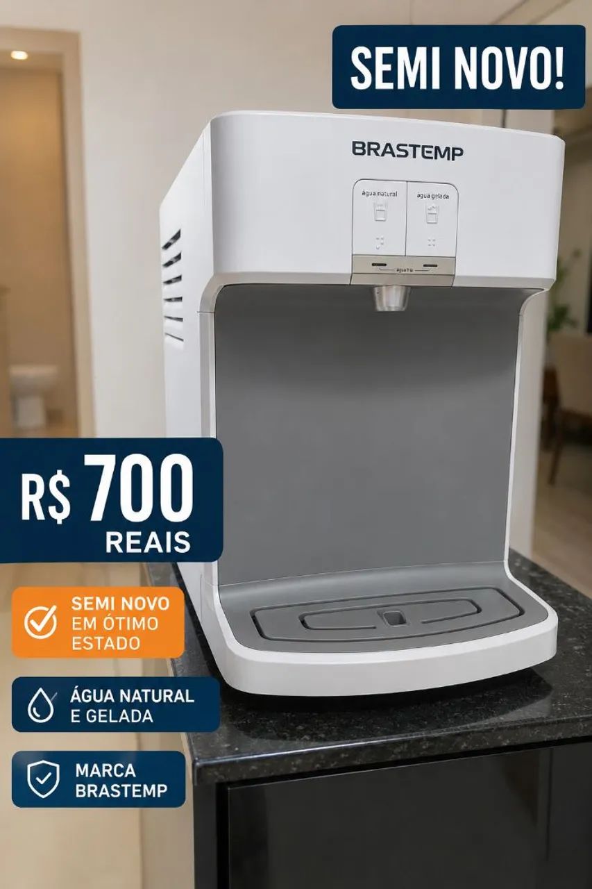 Purificador de água Brastemp.  - Foto 2
