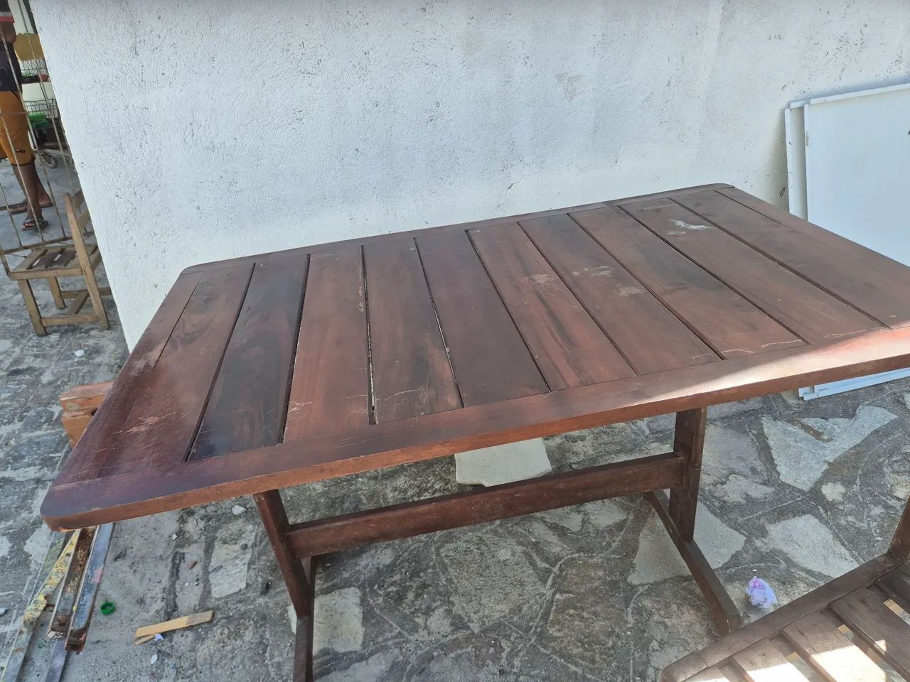 Mesa madeira de lei