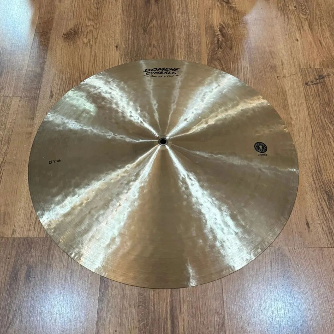 Prato domene crash série worship bronze 22 b20 - Instrumentos