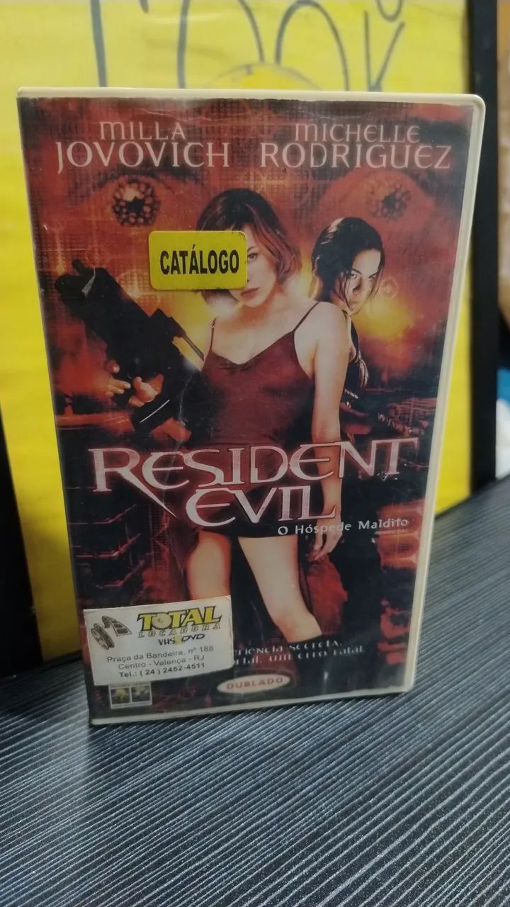 VHS RESIDENT EVIL DUBLADO 