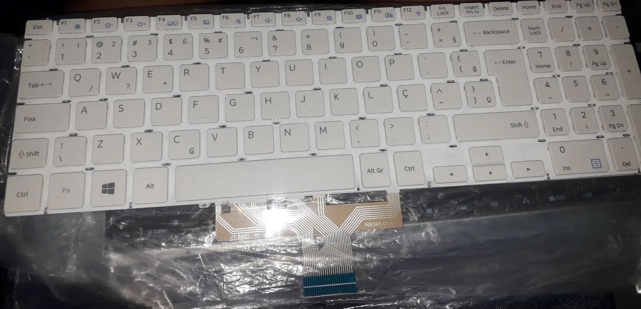 TECLADO NP300E5K BRANCO NP 350XAA