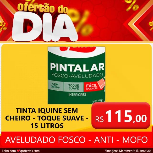 TINTA IQUINE BALDE - COR: BRANCO NEVE - ANTI MOFO - ACABAMENTO AVELUDADO - BRANCO FOSCO  - Foto 4