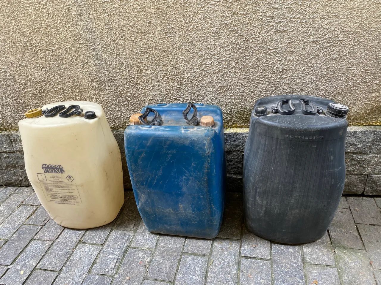 3 Bombonas de combustível 50 L
