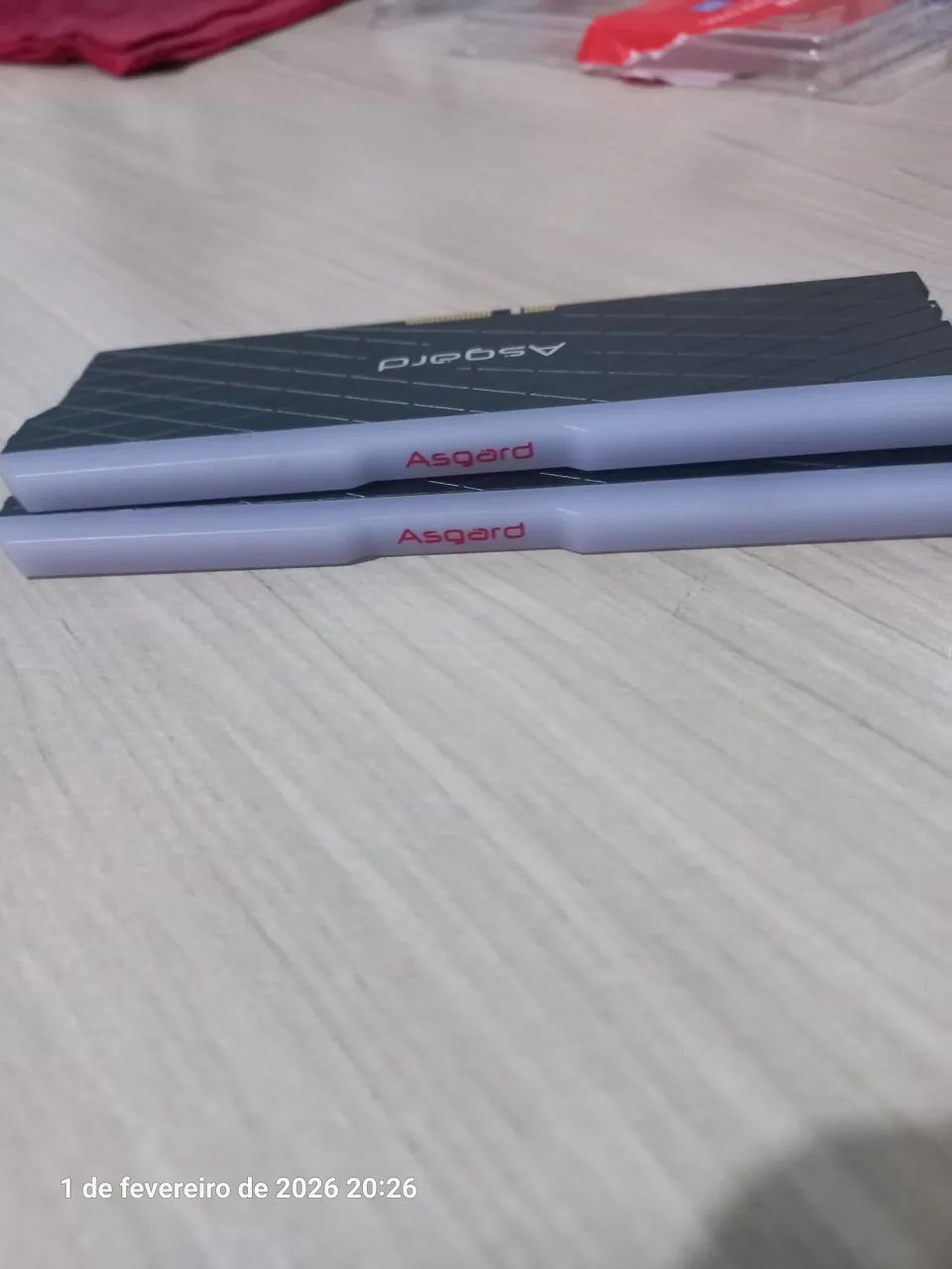 Memória RAM DDR4 para desktops 16gb 2x8gb RGB novas - Foto 2