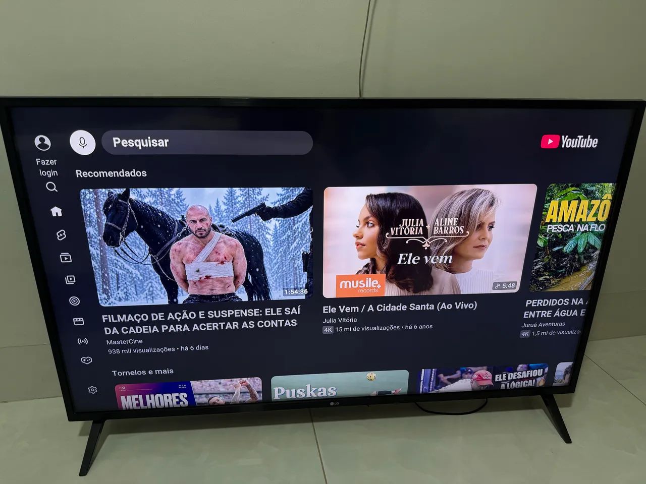 TV LG SMART 4K - 50 POLEGADAS - Foto 4