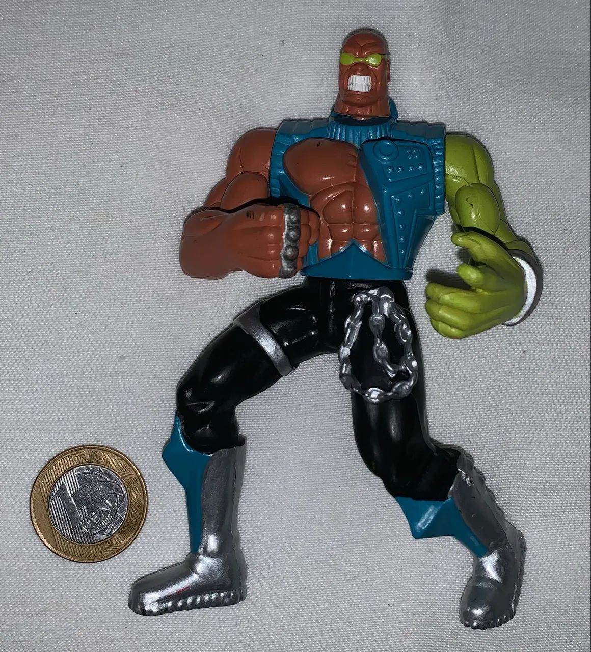 Giga Hack Action Figure anos 90 raro Bootleg - Foto 5