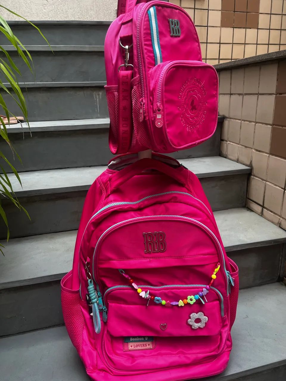 Mochila Rebeca Bonbon - Foto 3