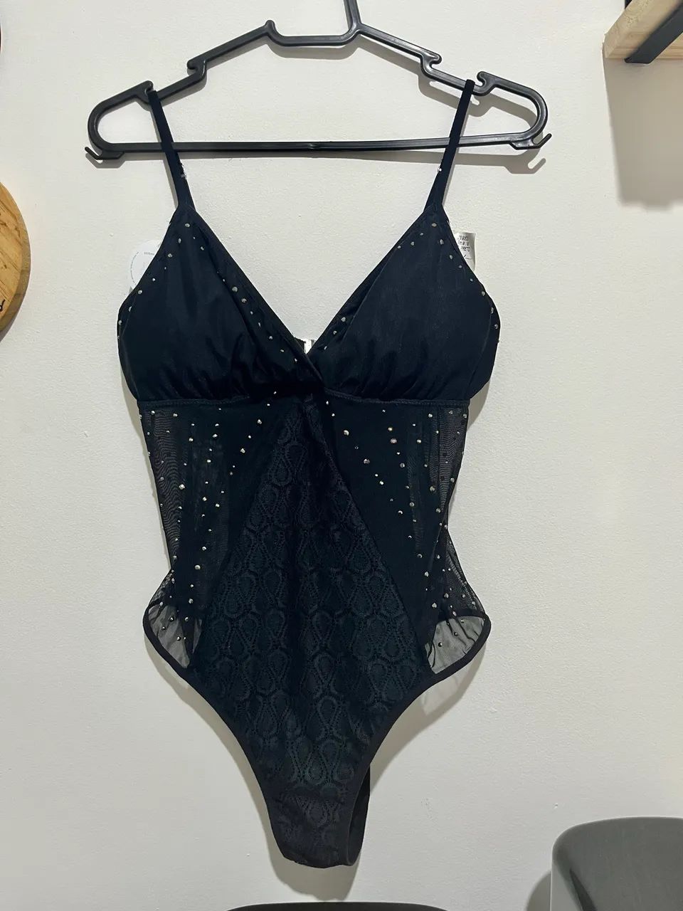 Body Valisere com brilhos