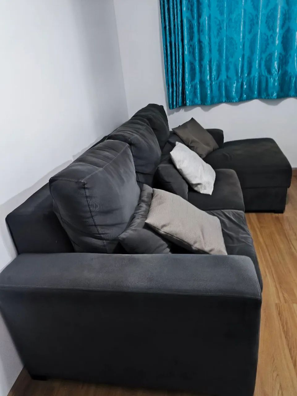 Sofá retrátil com chaise  - Foto 3