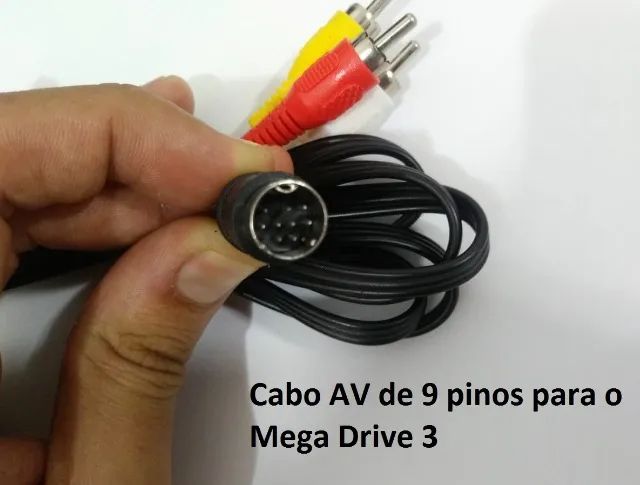 Cabo AV para Mega Drive 3 (9 Pinos) - Foto 2