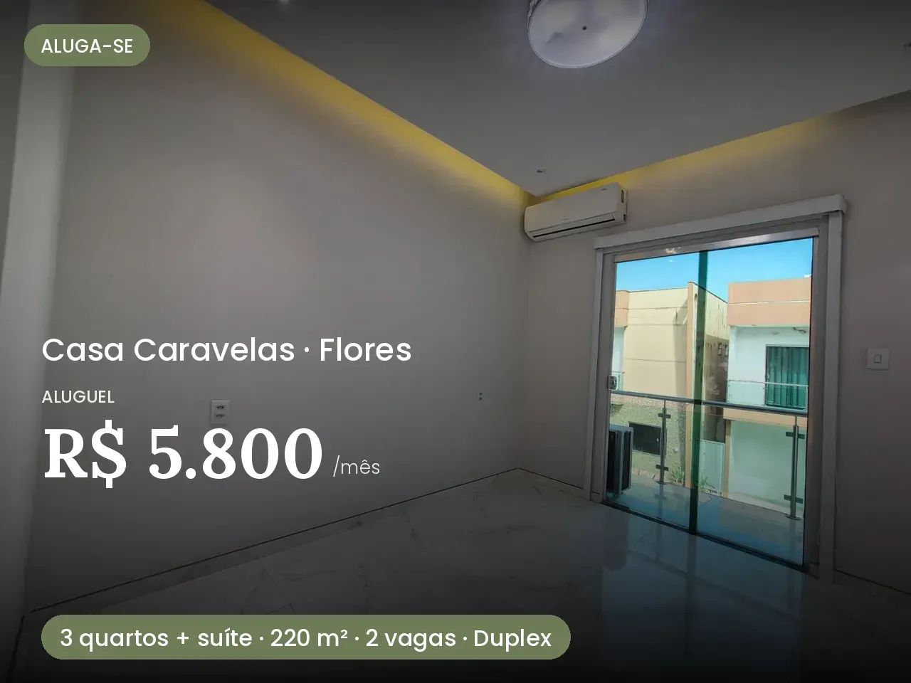 ALUGO CASA 3 QUARTOS - FLORES - MARQUÊS DE CARAVELAS