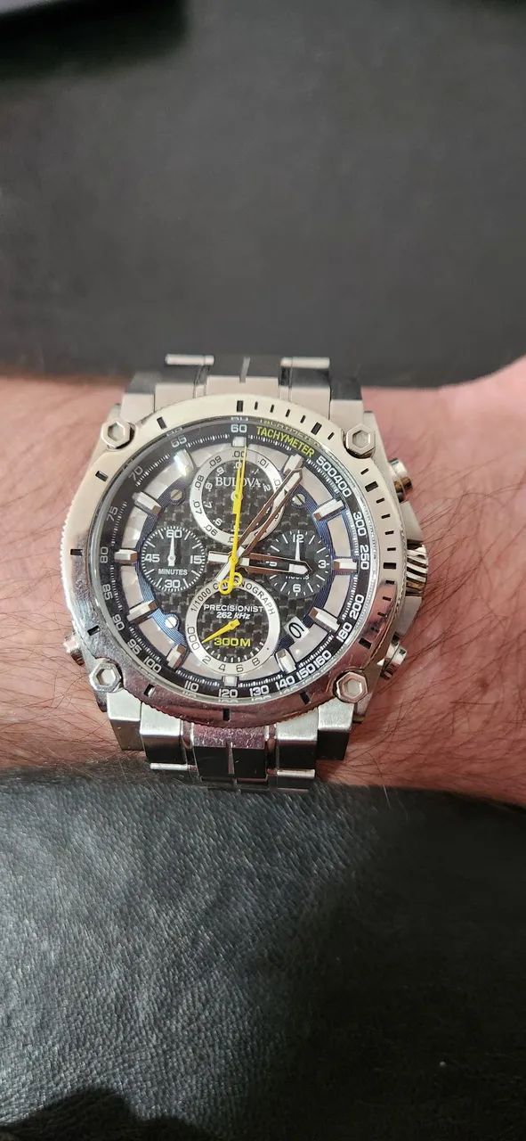 relógio bulova precisionist 96b175 - Foto 2