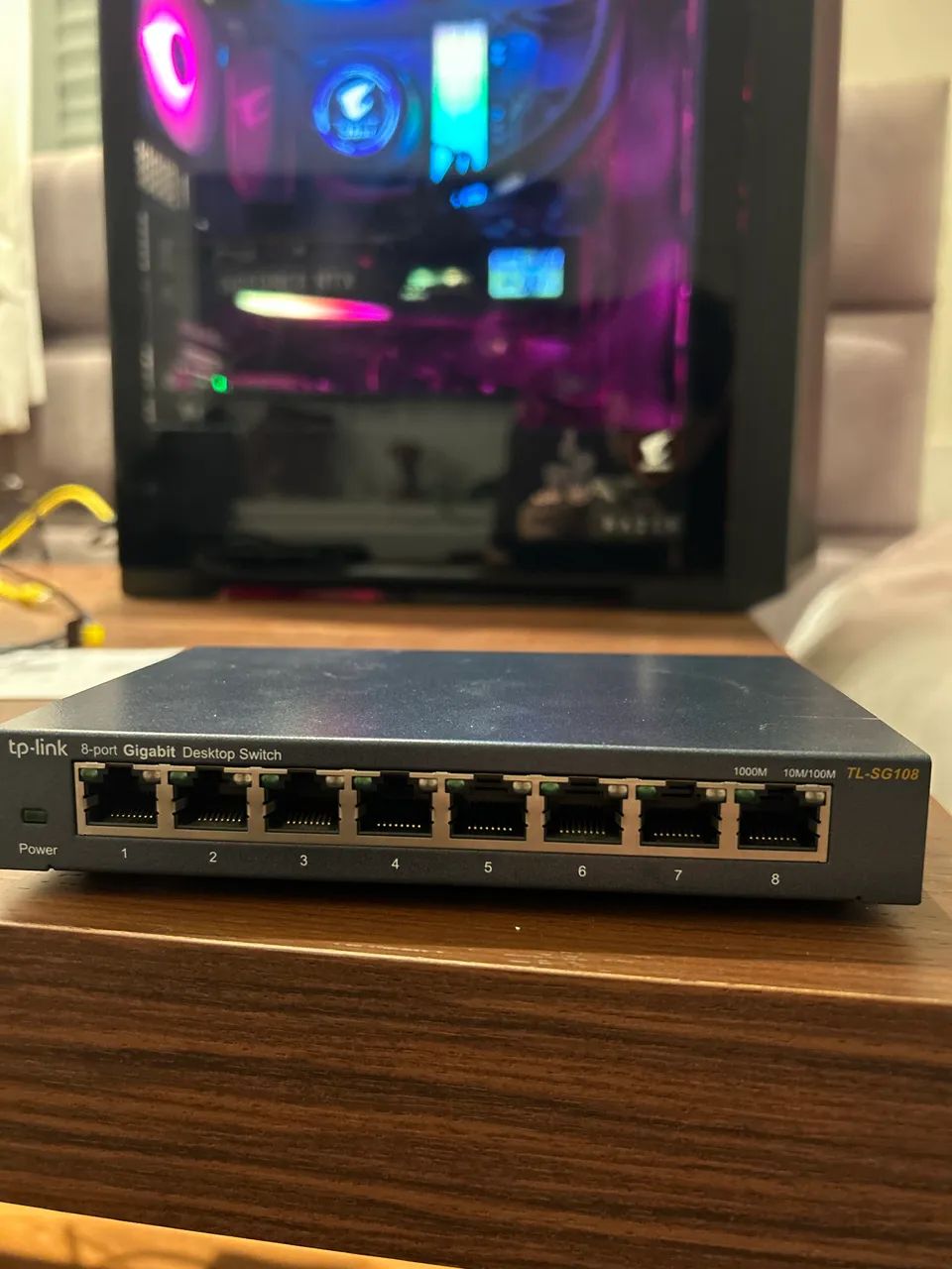 Tp-link switch tl-sg108. Switch giga bit  - Foto 4